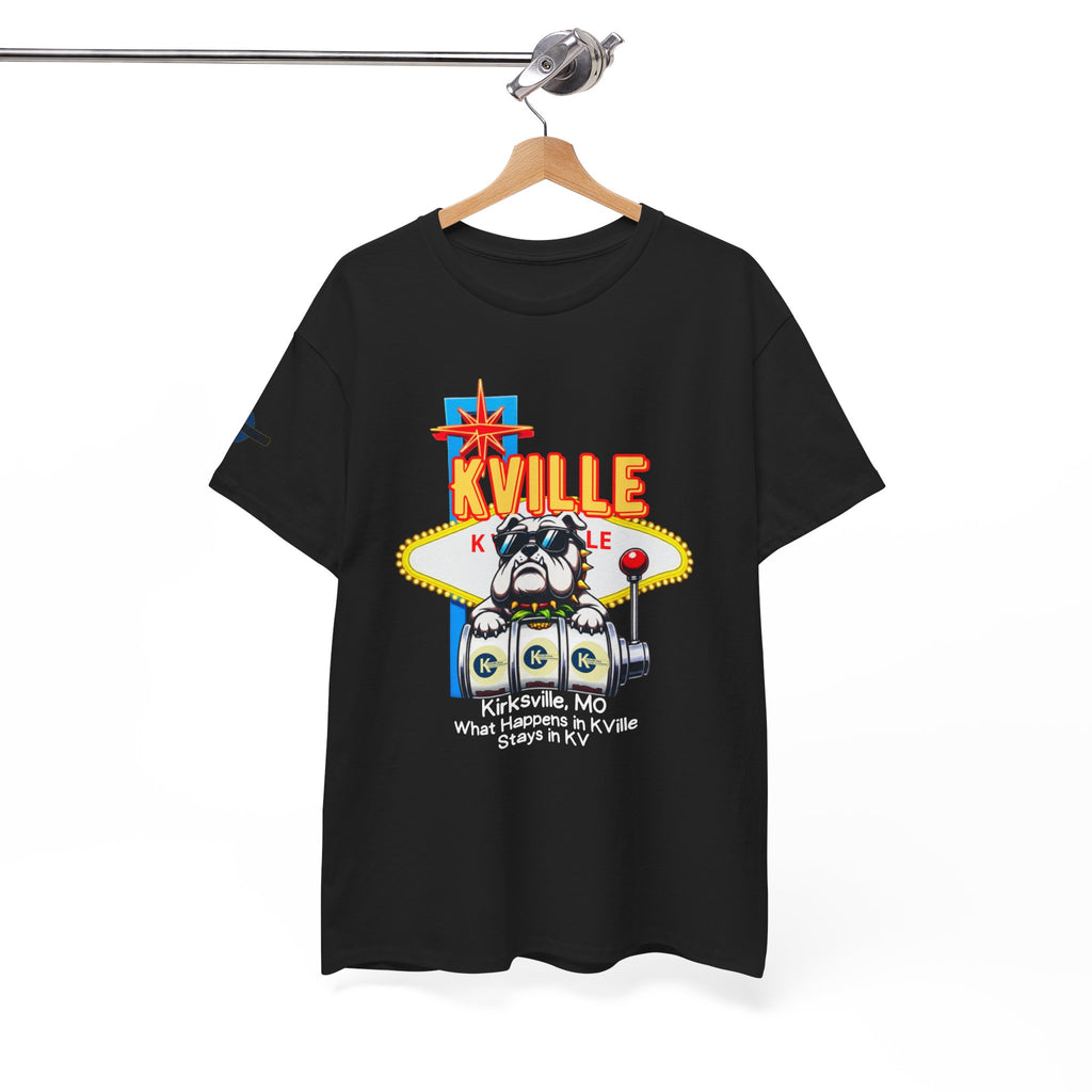 T-Shirt — Kville Retro Casino Slot Machine Graphic Tee
