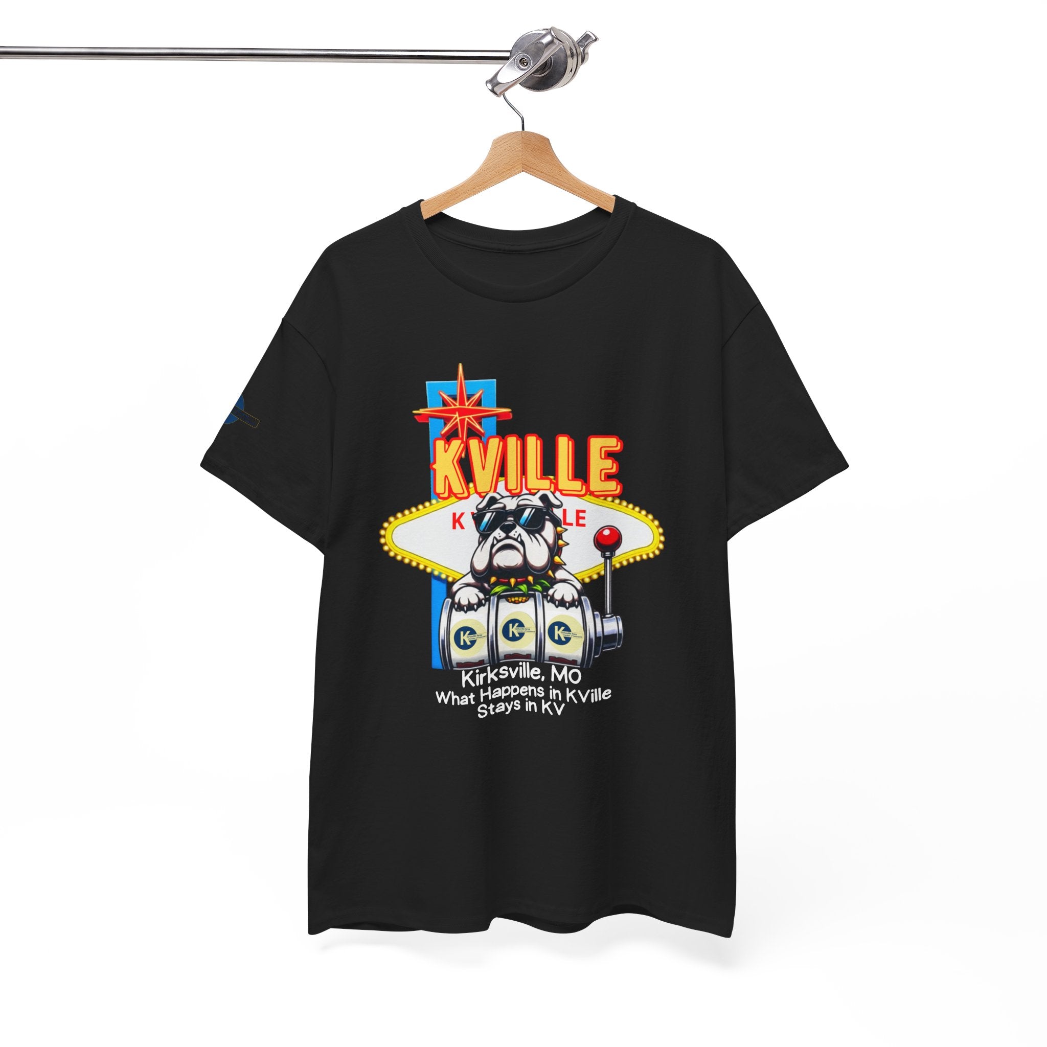 T-Shirt — Kville Retro Casino Slot Machine Graphic Tee