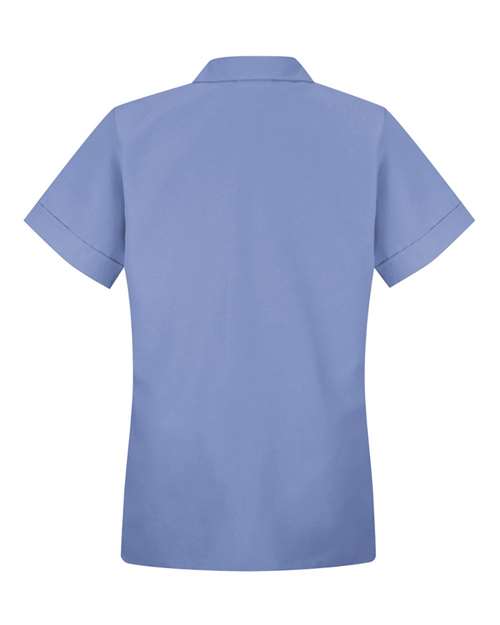 Red Kap Women's Loose Fit Short Sleeve Button Smock TP23