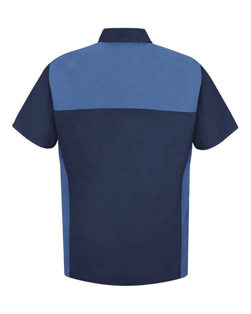 Red Kap Men's Short Sleeve Motorsports Shirt SP28