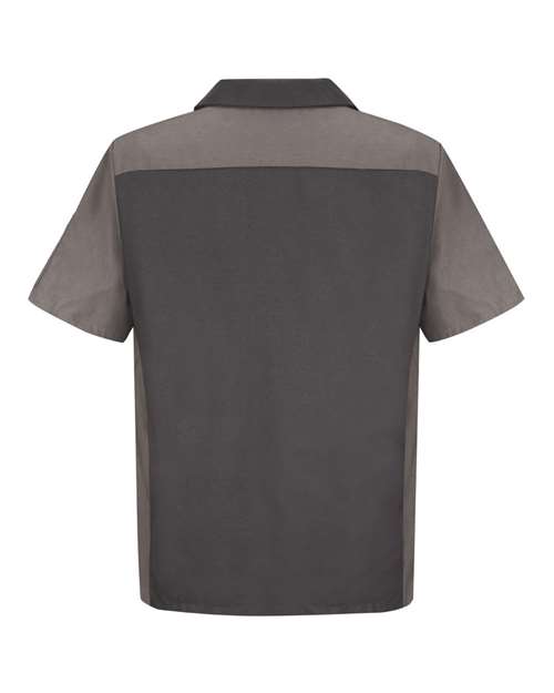 Red Kap Men's Short Sleeve Automotive Crew Shirt SY20