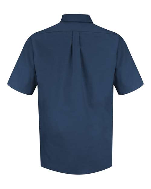 Red Kap Men's Poplin Short Sleeve Dress Shirt SP80
