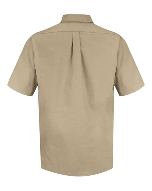 Red Kap Men's Poplin Short Sleeve Dress Shirt SP80