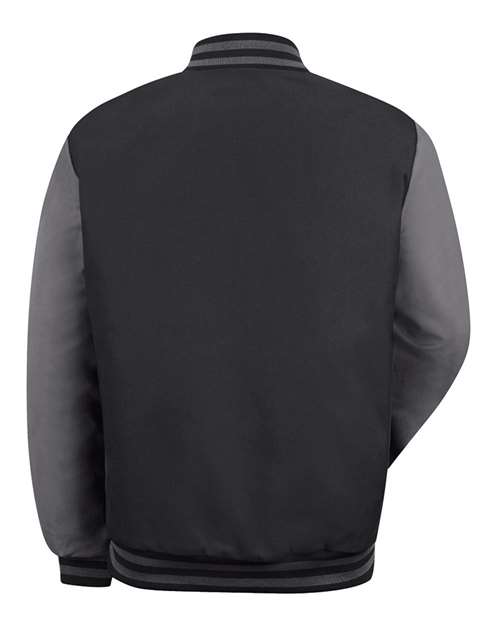 Red Kap Men's Duo-Tone Team Jacket JT40