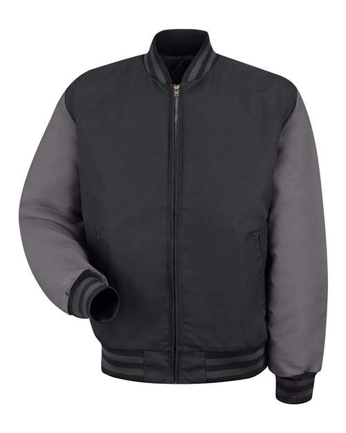 Red Kap Men's Duo-Tone Team Jacket JT40