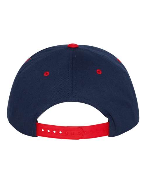 YP Classics Five-Panel Cotton Twill Snapback Cap 6007