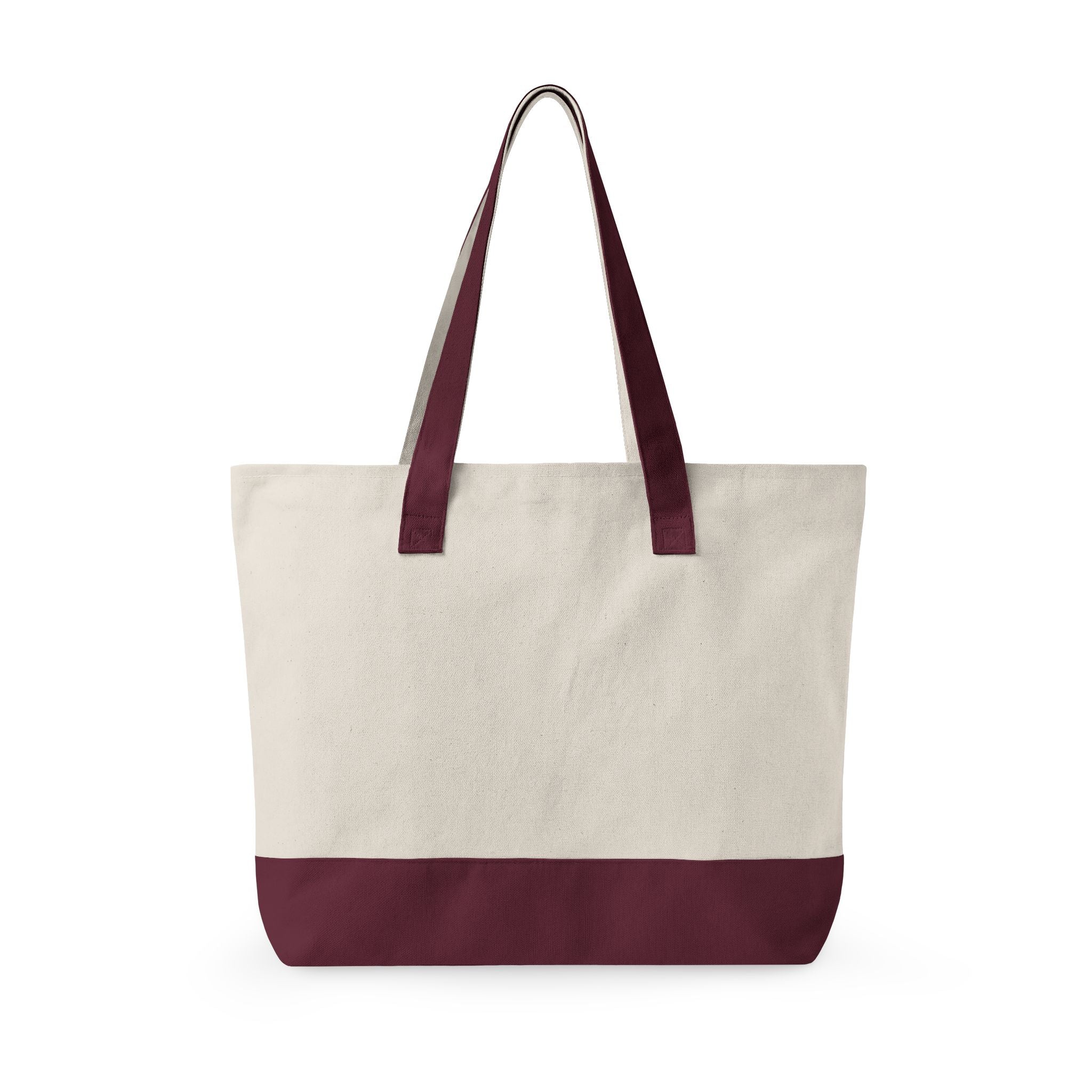 Canvas Tote Bag – Patriotic Popsicle 4th of July Zippered Tote