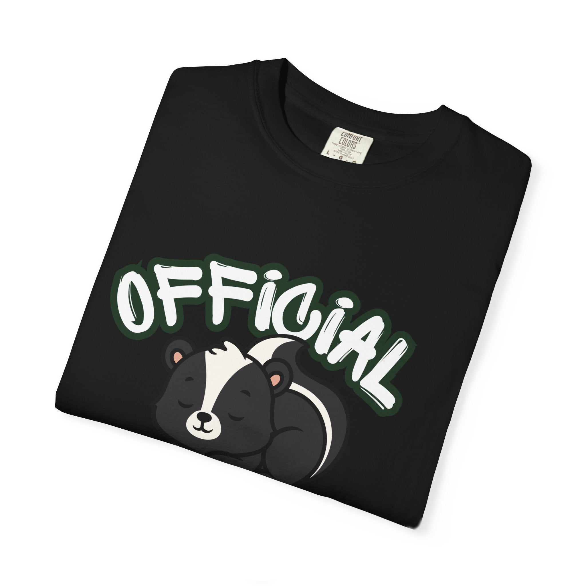 Official Nap Taker T-Shirt | Cute Sleeping Skunk Shirt | Funny Nap Lover Gift