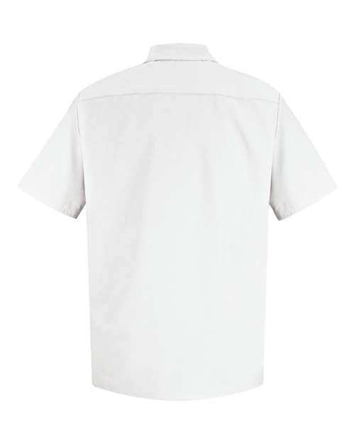 Red Kap Men's Specialized Short Sleeve Pocketless Work Shirt SP26