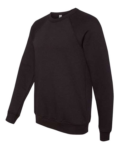 BELLA + CANVAS Unisex Sponge Fleece Raglan Crewneck Sweatshirt 3901