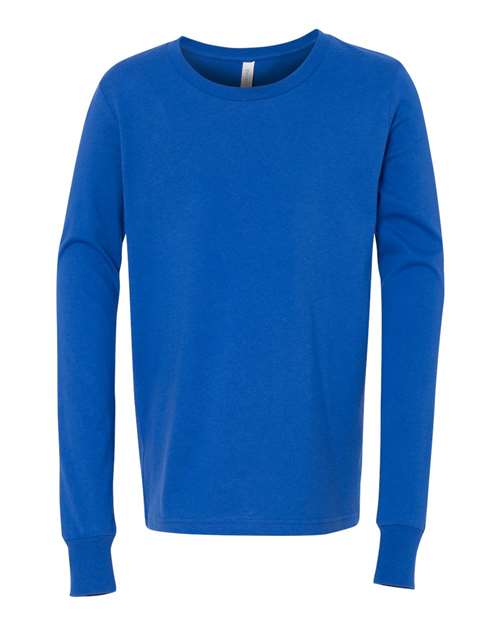 BELLA + CANVAS Youth Jersey Long Sleeve Tee 3501Y