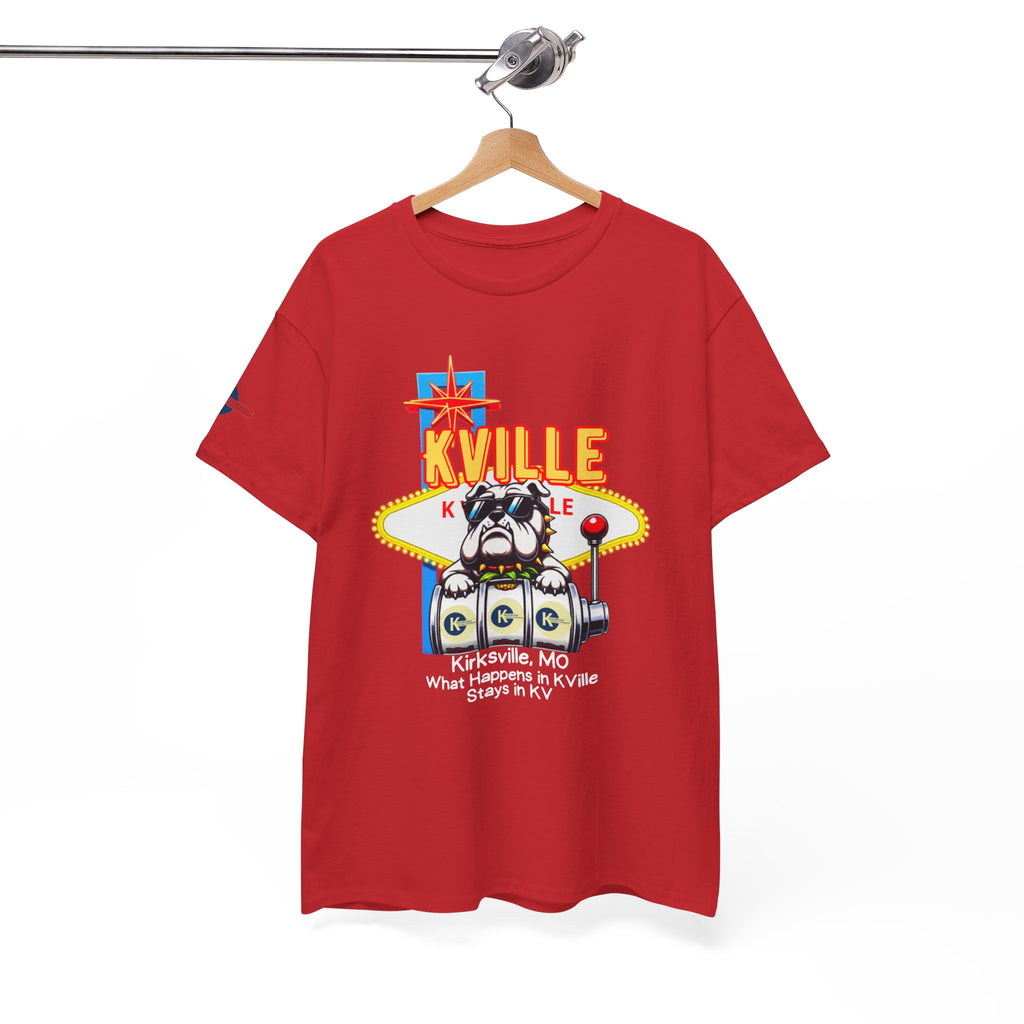 T-Shirt — Kville Retro Casino Slot Machine Graphic Tee
