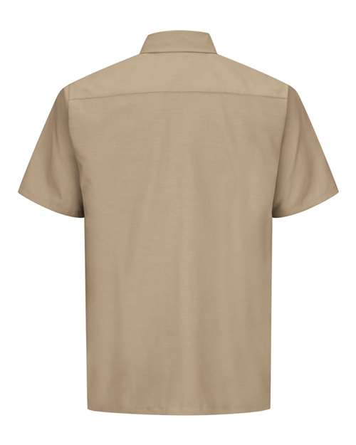 Red Kap Men's Ripstop Short Sleeve Work Shirt SY60