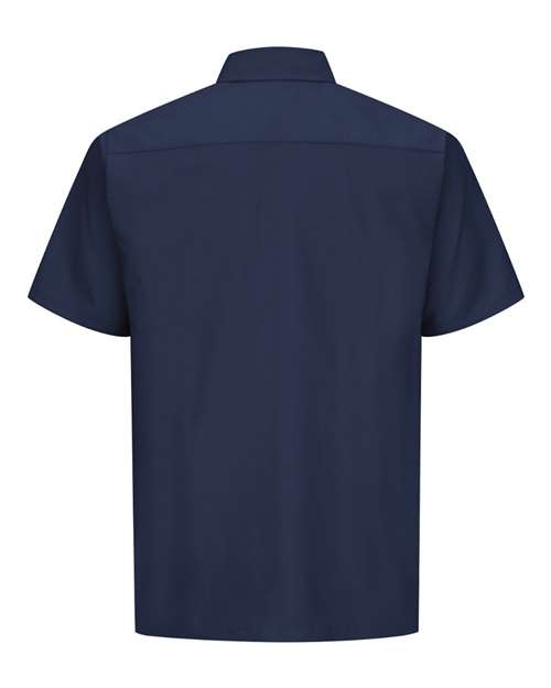 Red Kap Men's Ripstop Short Sleeve Work Shirt SY60