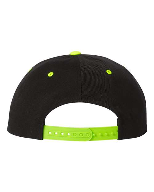 YP Classics Premium Flat Bill Snapback Cap 6089M