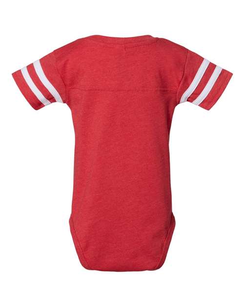 Rabbit Skins Infant Football Fine Jersey Bodysuit 4437