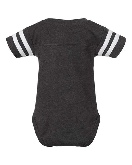 Rabbit Skins Infant Football Fine Jersey Bodysuit 4437