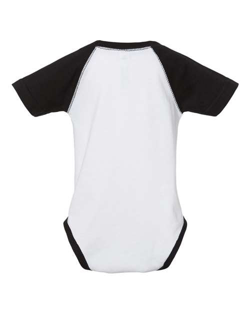 Rabbit Skins Infant Baseball Fine Jersey Bodysuit 4430