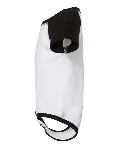 Rabbit Skins Infant Baseball Fine Jersey Bodysuit 4430