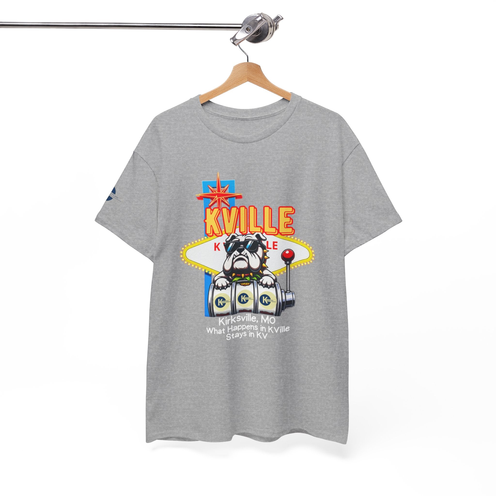 T-Shirt — Kville Retro Casino Slot Machine Graphic Tee