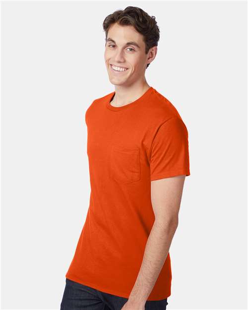 Hanes Men's Authentic Pocket T-Shirt 5590