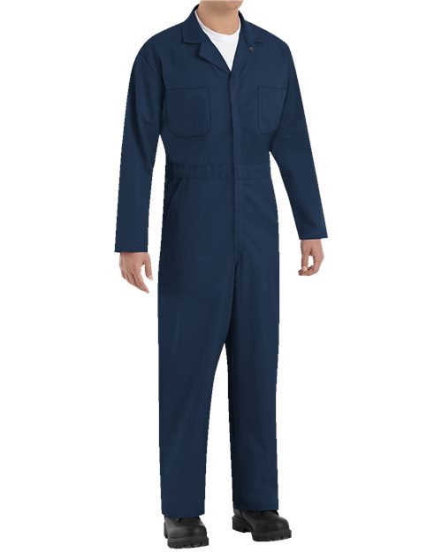 Red Kap Men's Extended Sizes Twill Action Back Coverall CT10EXT