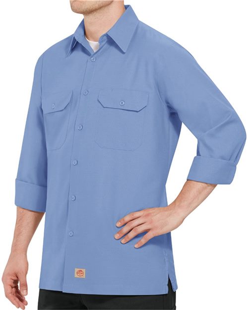 Red Kap Men's Tall Ripstop Long Sleeve Shirt SY50T
