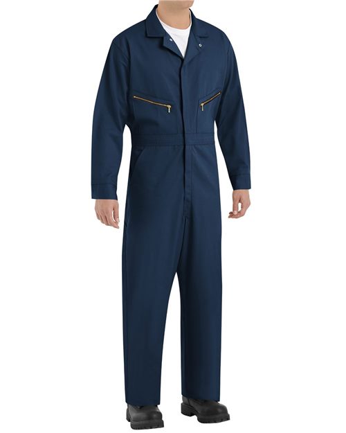 Red Kap Men's Zip-Front Cotton Coverall CC18