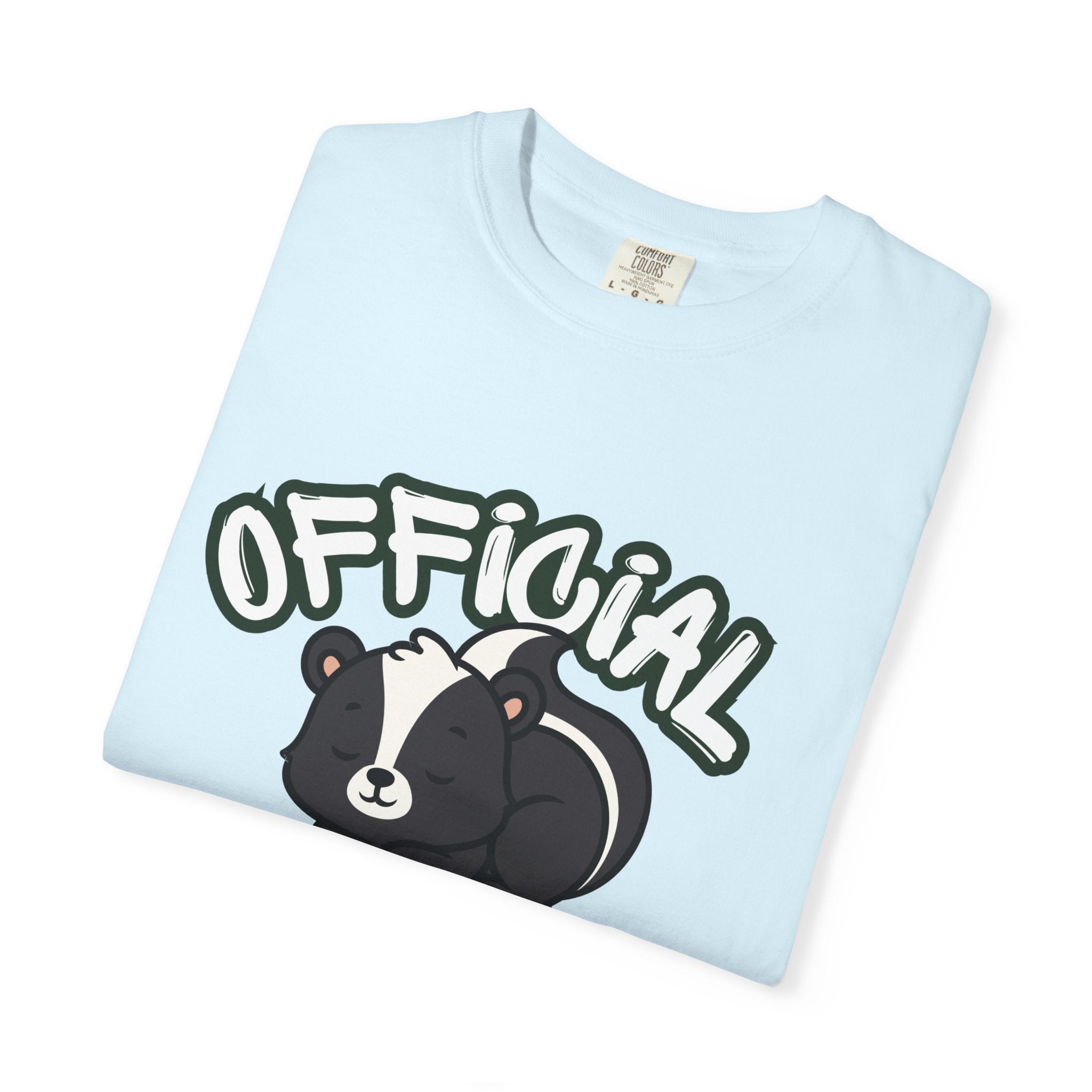 Official Nap Taker T-Shirt | Cute Sleeping Skunk Shirt | Funny Nap Lover Gift