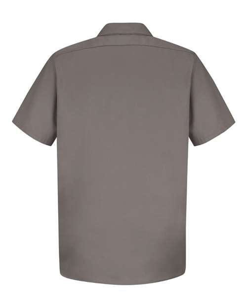 Red Kap Men's Tall Cotton Short Sleeve Uniform Shirt SC40T