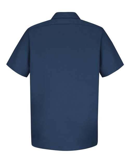 Red Kap Men's Tall Cotton Short Sleeve Uniform Shirt SC40T