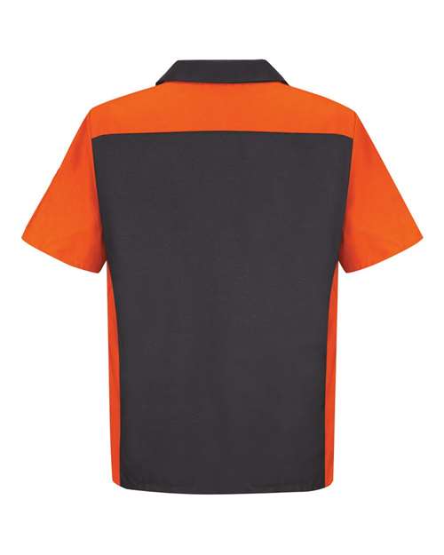Red Kap Men's Short Sleeve Automotive Crew Shirt SY20