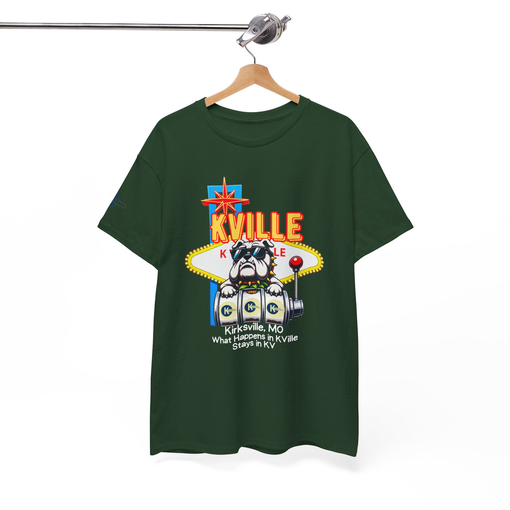 T-Shirt — Kville Retro Casino Slot Machine Graphic Tee