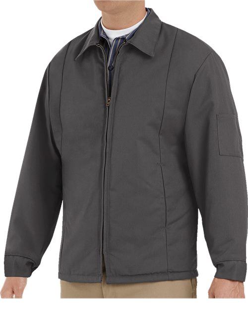 Red Kap Men's Tall Perma-Lined Panel Jacket JT50T