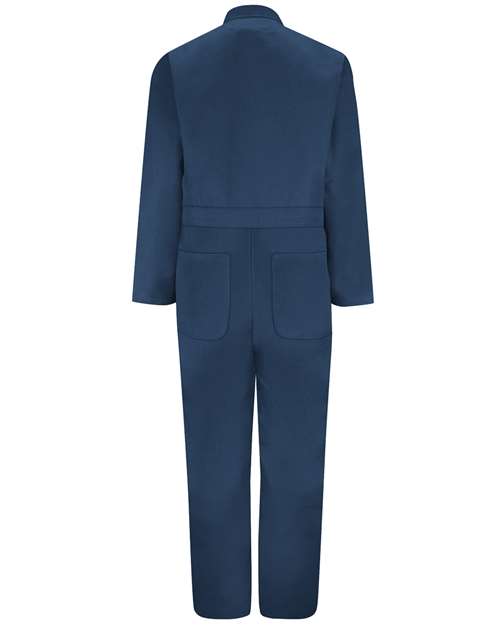 Red Kap Men's Extended Sizes Twill Action Back Coverall CT10EXT