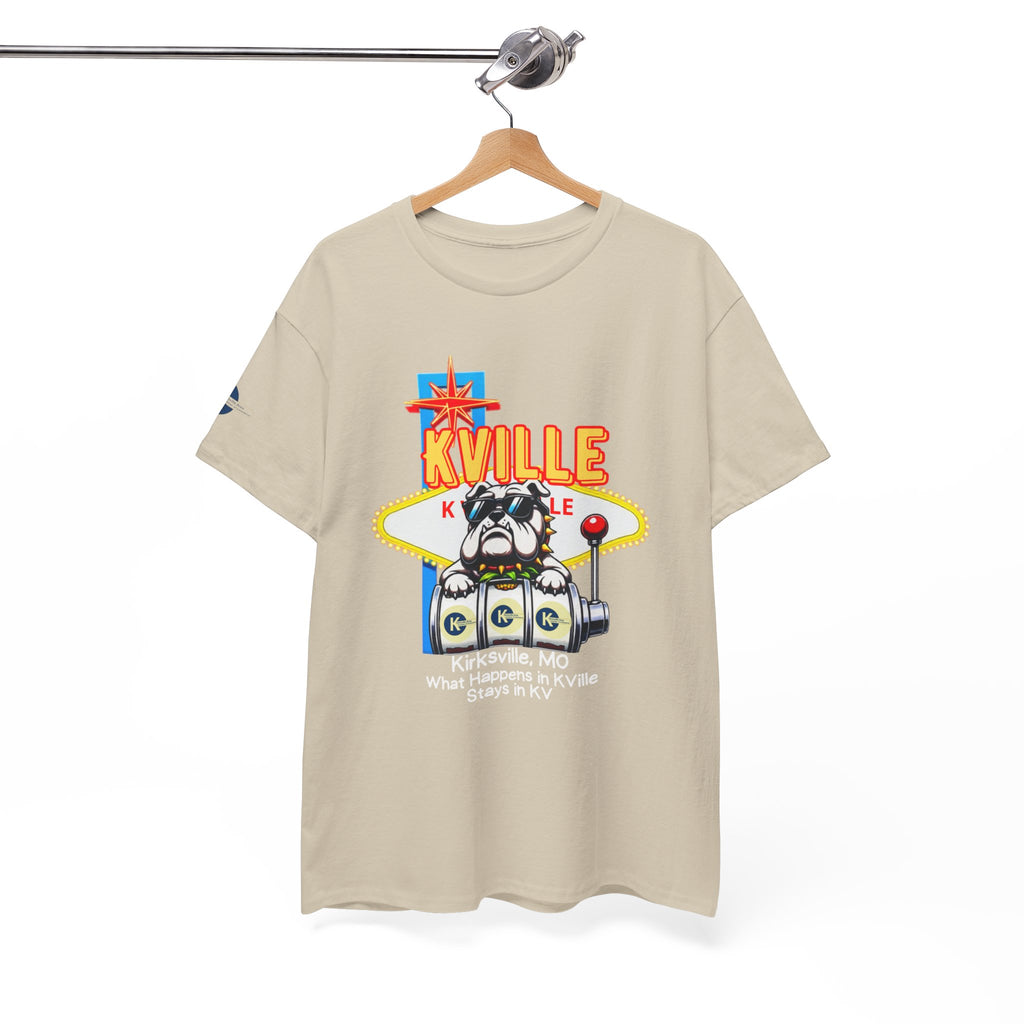T-Shirt — Kville Retro Casino Slot Machine Graphic Tee