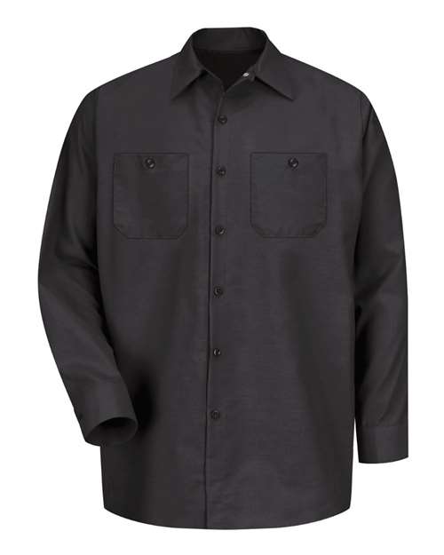 Red Kap Men's Tall Industrial Long Sleeve Work Shirt SP14T