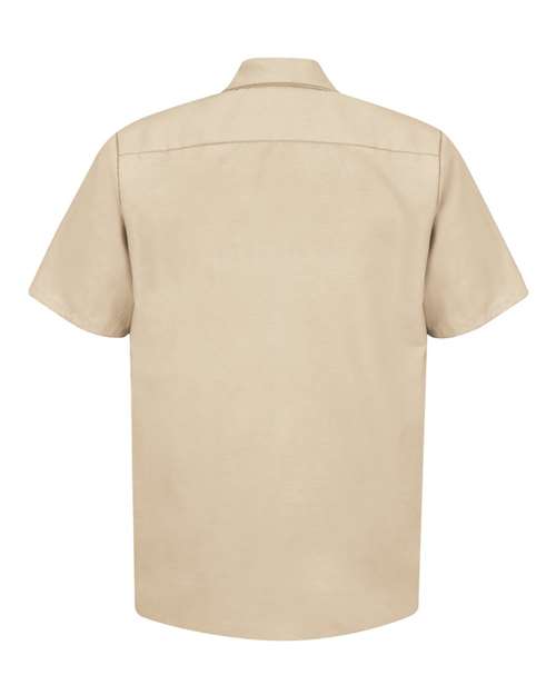 Red Kap Men's Tall Industrial Short Sleeve Work Shirt SP24T