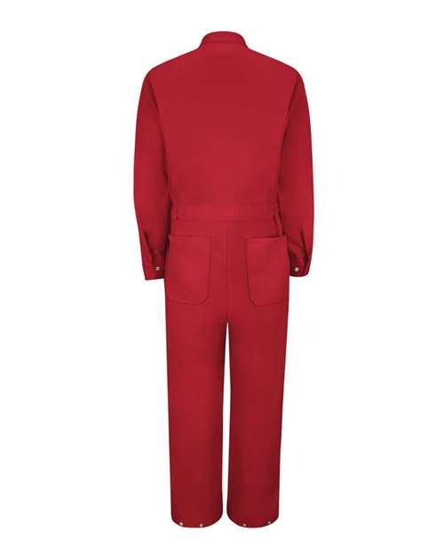 Red Kap Men's Zip-Front Cotton Coverall CC18