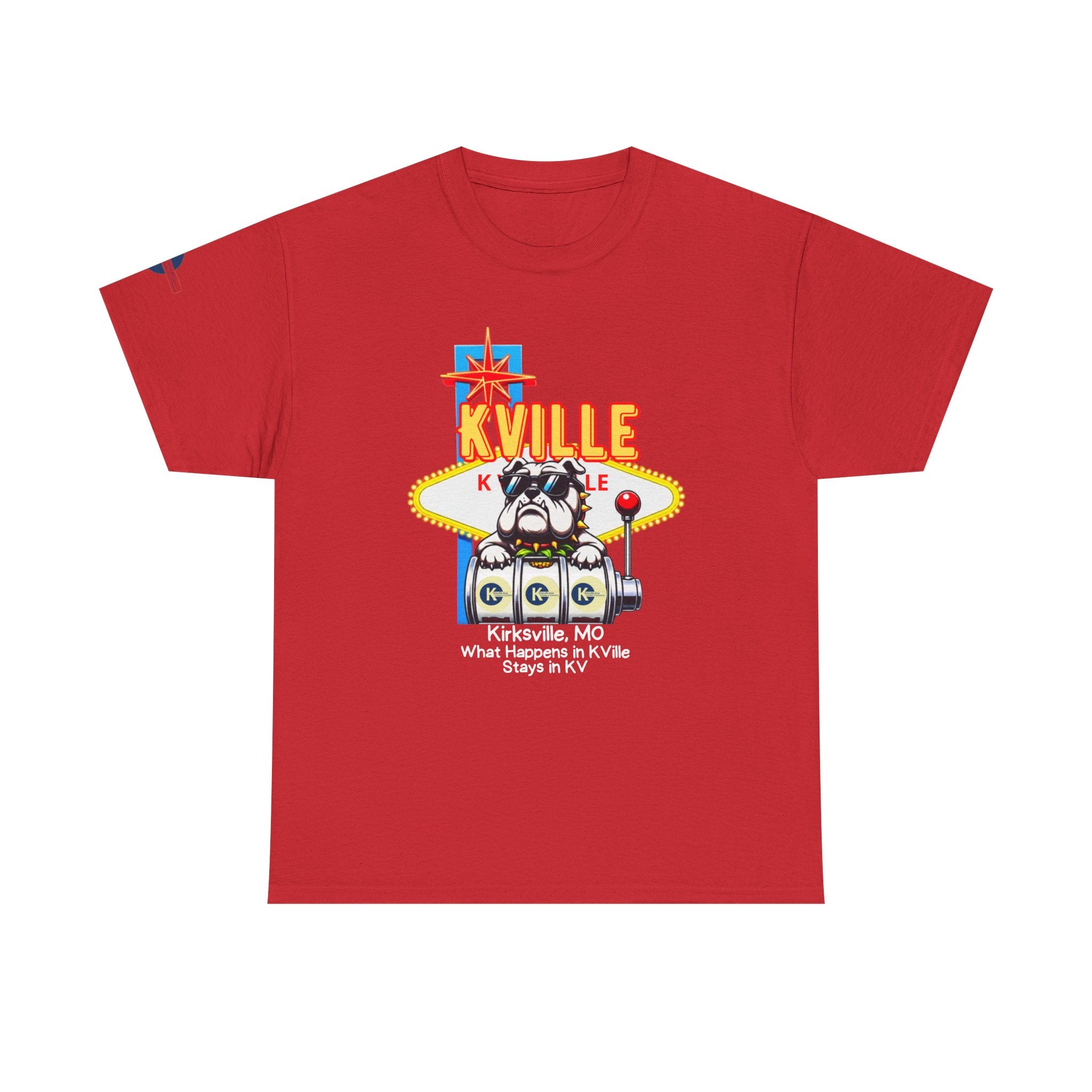 T-Shirt — Kville Retro Casino Slot Machine Graphic Tee