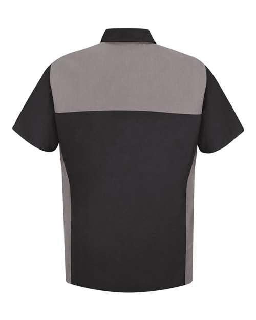 Red Kap Men's Tall Short Sleeve Motorsports Shirt SP28T