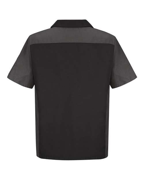 Red Kap Men's Tall Short Sleeve Automotive Crew Shirt SY20T