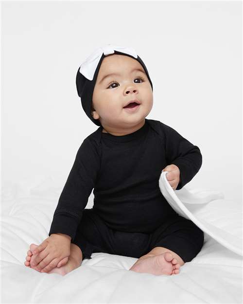 Rabbit Skins Infant Long Legged Baby Rib Bodysuit 4412