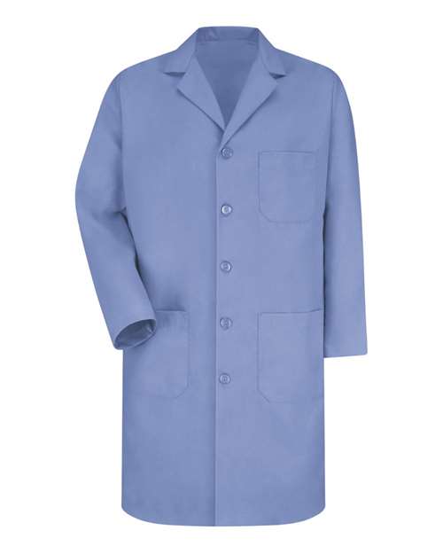 Red Kap Unisex Extended Sizes Button Front Lab Coat KP14EXT