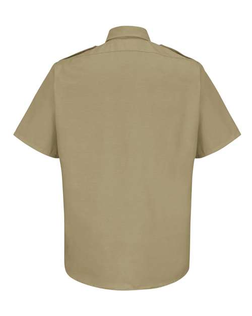 Red Kap Men's Tall Short Sleeve Security Shirt SP66T