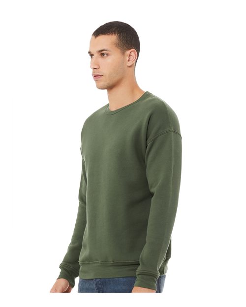BELLA + CANVAS Unisex Sponge Fleece Drop Shoulder Crewneck Sweatshirt 3945