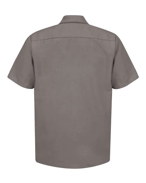 Red Kap Men's Tall Industrial Short Sleeve Work Shirt SP24T