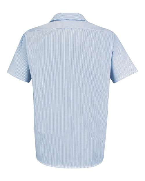 Red Kap Men's Industrial Stripe Work Shirt SL20