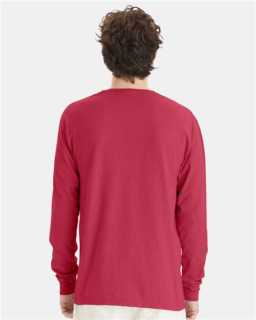 ComfortWash by Hanes Unisex Garment-Dyed Long Sleeve T-Shirt GDH200