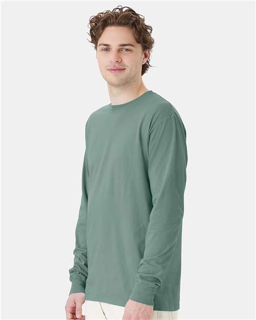 ComfortWash by Hanes Unisex Garment-Dyed Long Sleeve T-Shirt GDH200